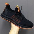 thumbnail image 2 of Zapatillas deportivas para hombre, zapatillas para correr, antideslizantes, huecas, de malla transpirable, informales, para correr, de moda coreana, para estudiantes, deportivas para hombre, 2 of 6