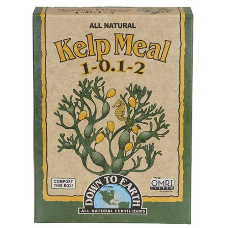 Down to Earth Organic Kelp Meal Fertilizer Mix 1-0.1-2, 0.5 lb