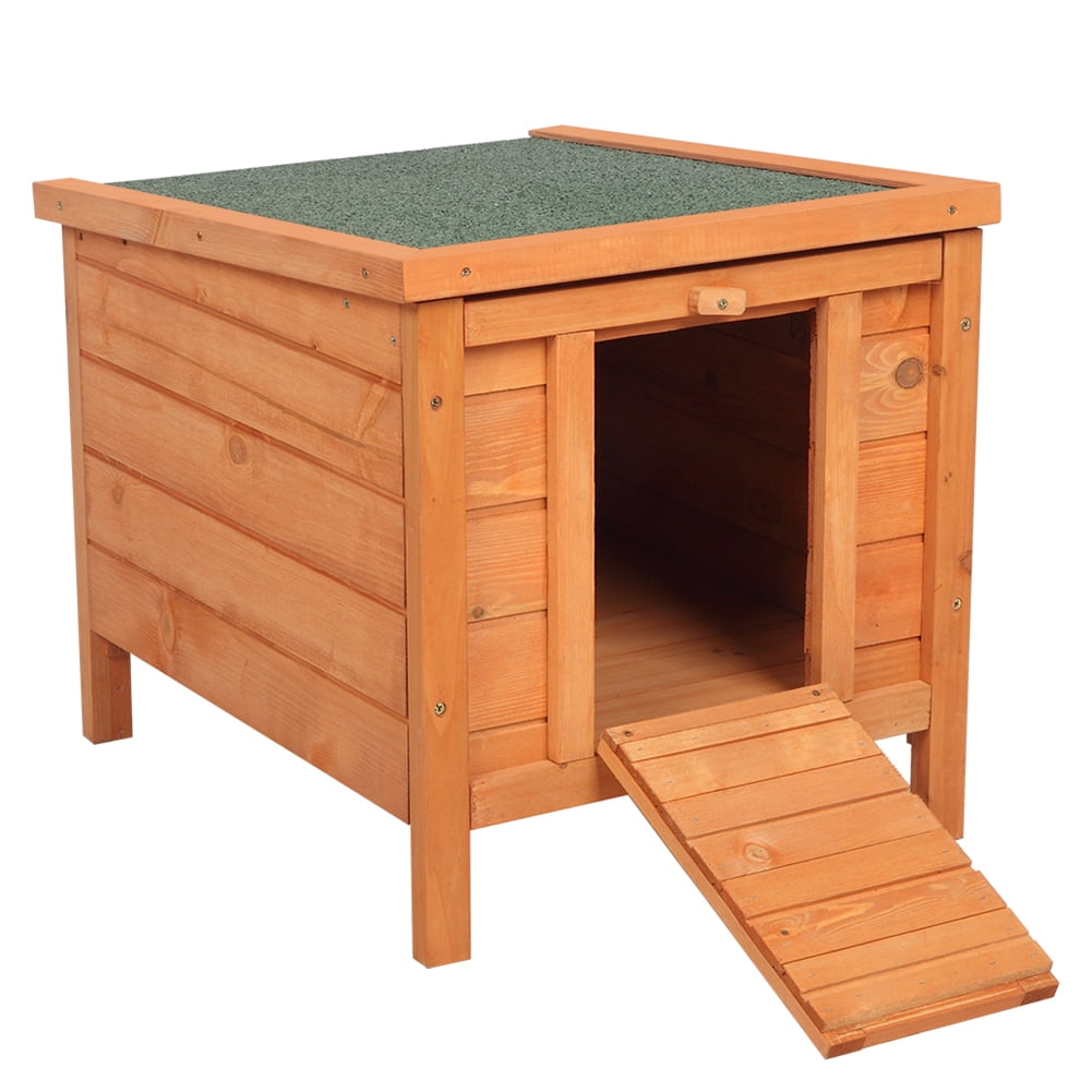 YYAo Waterproof Outdoor Indoor Rabbit Hutch for Bunnies,Cats,Dogs and Other Small Animals,Rabbit Hutch,Feral Cat House , Asphalt Roof,Indoor Bunny Cage, Outdoor Bunny House,Natural YYAo Waterproof Outdoor Indoor Rabbit Hutch for Bunnies,Cats,Dogs and Other Small Animals,Rabbit Hutch,Feral Cat House , Asphalt Roof,Indoor Bunny Cage, Outdoor Bunny House,Natural