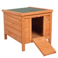 thumbnail image 5 of YYAo Waterproof Outdoor Indoor Rabbit Hutch for Bunnies,Cats,Dogs and Other Small Animals,Rabbit Hutch，Feral Cat House ， Asphalt Roof，Indoor Bunny Cage， Outdoor Bunny House,Natural, 5 of 11