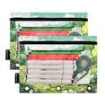 thumbnail image 3 of Forest People 2 Pack Pencil Pouches Zipper Pencil Case 3 Ring Pencil Pouch Cosmetic Bag, 3 of 6