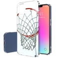 thumbnail image 1 of TalkingCase Slim Case for Apple iPhone 13 Pro, Slim Thin Gel Tpu Cover, Bank Shot Hoop Print, Light Weight, Flexible, Soft, Anti-Scratch, Printed in USA, 1 of 7