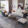 thumbnail image 3 of Luxury Bed Sofa Couch Armchair Modern Nordic Sofa Library Bedroom Muebles Para El Hogar Sofa Set Living Room Furniture LQQ25XP My Lux Decor Round, 3 of 22