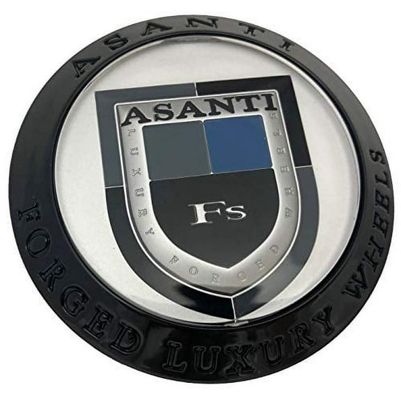 Asanti Black Wheel Center Cap (Qty 1) PN : C-100B ASANTI-FS-Cap
