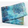 thumbnail image 2 of Phagun Blue Floral & Paisley Pure Silk Printed&nbsp;Scarf&nbsp;Square Dupatta Head Neck Wrap Bandanas For Women, 2 of 6