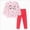 PP147-Pink, variant on 3 Years Toddler Boys Girls Fall Clothes Long Sleeve Sweatshirt Tops and Pants Set 2Pcs Winter Outfits School Outfits