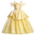 thumbnail image 1 of Disney-disfraz de princesa Aurora Belle para niños, disfraz de lujo, ropa de Halloween y Navidad Fivean unisex, 1 of 2