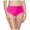 Z01 Hot Pink, variant on Bikini Bottoms For Women High Cut Tummy Control Swimsuit Comfortable Ruched Scrunch Bathing Suit Bottom Hot Pink S