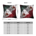 thumbnail image 3 of Decorative Throw Pillow Cover Mexico-Mexican-Flag Square Pillowcases Cushion for Farmhouse Home Decor 12"x12", 3 of 7
