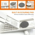 thumbnail image 7 of JEHONN Microfiber Dust Mop with 1 Pads for Wet Dry Floor Cleaning (Orange), 7 of 7