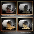 thumbnail image 2 of DYLO Récipient de Scellage sous Vide Manuel 750ML - Contenant Isotherme Hermétique en Acier Inoxydable 304 pour Grains de Café, Thé, Fruits Secs - Antirouille, Rangement de Cuisine Compact avec Conservation de la Fraîcheur par Pression, 2 of 6