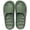 Green, variant on EVA Thick Sole Shower Slides Unisex Breathable Drainage Hole Sandals Summer Non-slip Home Slippers Pink 36