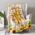 thumbnail image 6 of Christian Gifts Blanket for Women - Inspirational Religious Bible Verse Scripture Prayers Faith Lightweight Throw Blanket for Men Mom Adults Fleece Cozy Fuzzy Bedroom Living Room Decor Gift 50"x60", 6 of 6