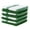 Dark Green, variant on Living Fashions 8 Pack Cotton Terry Kitchen Dishcloth - 12" x 12"