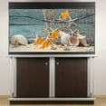 thumbnail image 3 of Adhesive S/M/L Fish  Backdrop, Terrarium Background Poster, Seashell Starfish Pattern For Aquarium Fish, 3 of 8
