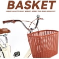 thumbnail image 6 of 24/26 Inch Beach Cruiser Bike for Women, Womens Bike with Basket 1 Speed, Step Through Bikes, Commuter Bicycle Women Adult with Adjustable Seat, 6 of 8