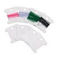 thumbnail image 2 of 200x Embroidery Floss Bobbins Organizer Thread Bobbin Winding Card Needlework, 2 of 6