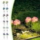 thumbnail image 1 of Luces Decorativas Solares de Hortensia para Exterior | Iluminación Ambiental Multicolor para Patio y Césped | 2 Paquetes | 20 Lámparas LED en Forma de Flor para Jardín | Sensor Automático al, 1 of 6