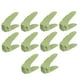 thumbnail image 5 of Organizador de ranuras para zapatos, estante para zapatos apilable de doble capa que ahorra espacio para sandalias Verde, 5 of 8
