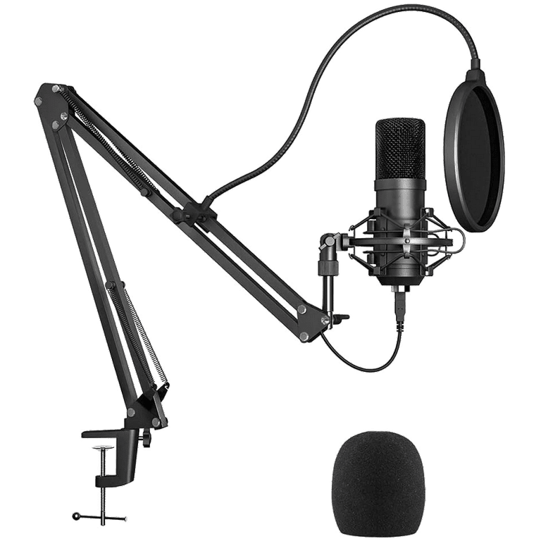 USB Streaming Podcast PC Microphone professional 192KHZ24Bit