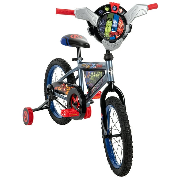 Huffy 16-inch Marvel Avengers Bike for Boys with Training Wheels Huffy 16-inch Marvel Avengers Bike for Boys with Training Wheels