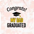 thumbnail image 4 of Inktastic Congrats My Dad Graduated with Cap Boys or Girls Baby Bodysuit, 4 of 5