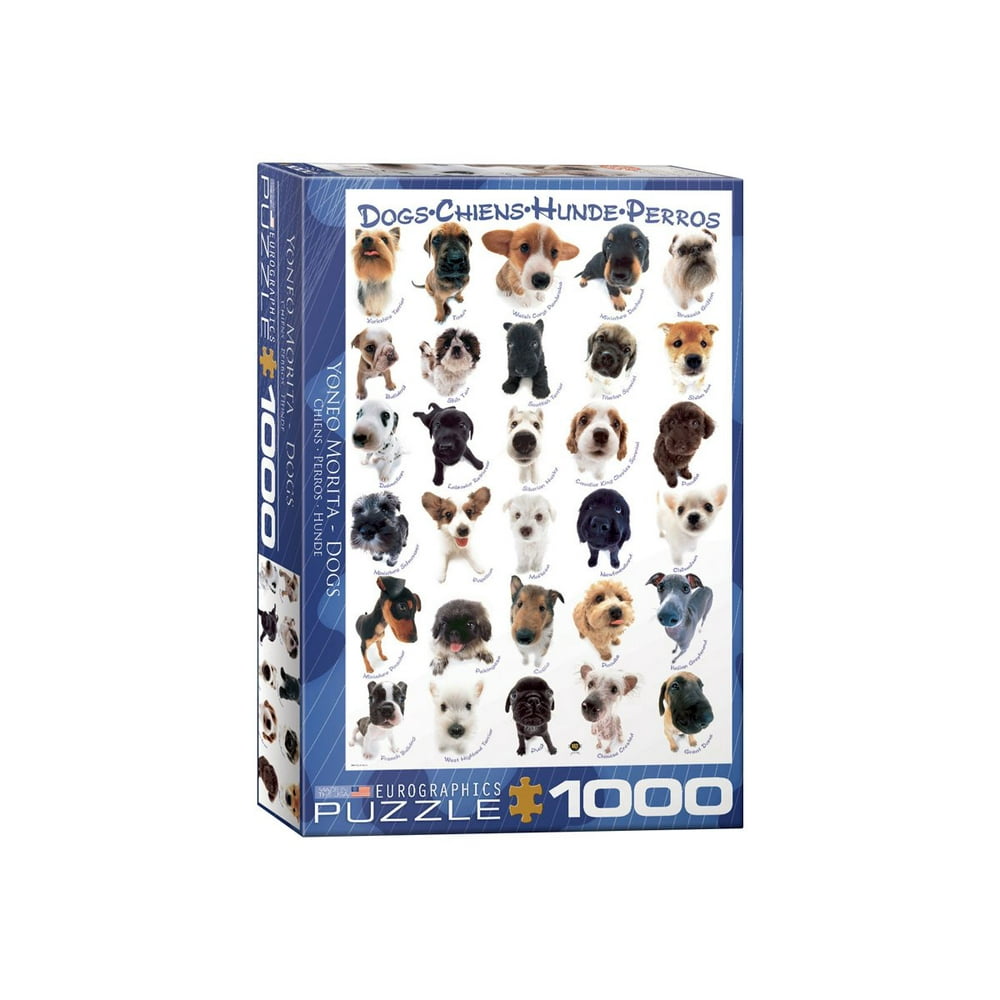 EurographicsPuzzles - Classic Dog Breeds - jigsaw puzzle - 1000 pieces ...