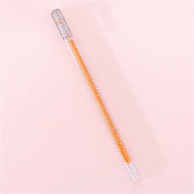 LPSSTORE 8 Color Glitter Marker Multicolor Quicksand Gel Pen. DIY Greeting Card Invitation Gel Glow Pen 2ml