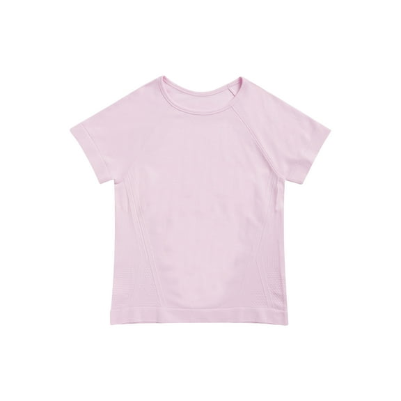 Athletic Works Girl's Active Seamless Tee, Sizes 4-18