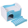Kritne Guinea Pig House, 3Colors Pet Hamster Rat Small Animal Castle Sleeping House Nest Exercise Toy, Hamster Nest