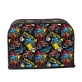 thumbnail image 2 of Lsque Monster Car Print 2 Slice Toaster Cover , Kitchen Appliance Dustproof Protector , Toaster Protector Dustproof Kitchen Appliance Cover, 2 of 7