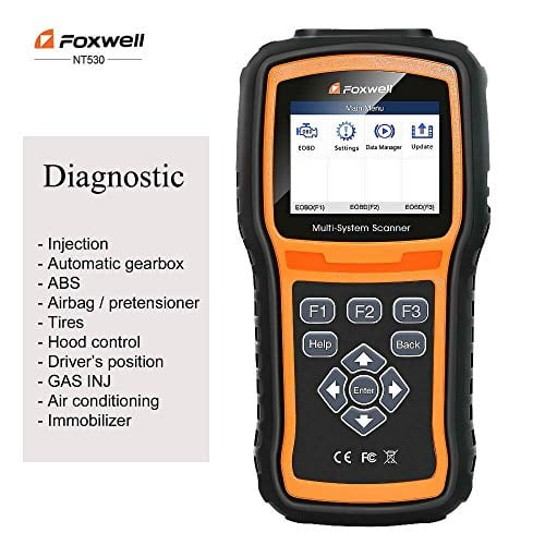 FOXWELL NT530 for Honda MultiSystem OBD2 Diagnostic Scanner Read Erase