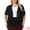 Black, variant on DARING DIVA Women's Plus Cropped Short Sleeve Open Front Sheer Shrug 1X White