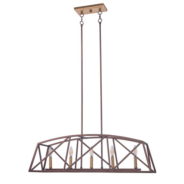 Large Kitchen Island Light 5 Lights Modern Chandelier Farmhouse Rectangle Linear Fixture Over Table For Dining Room Bedroom Living Com Large Kitchen Island Light 5 Lights, Large Kitchen Light Fixtures