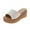 Beige, variant on TKYCMSUAKI Platform Sandals for Women - Thik Padded Platform Wedges Sandals - Slip On Platform Slides - Comfy Open Toe Mules Summer Casual Flatform Platform Wedge Slides for Women