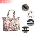 thumbnail image 2 of Pioneer Flower Floral Print Pattern Travel Tote Bags for Women Carry On,Large Weekender Bags for Women Travel,Multi Functional Duffle Bag for Work,Shopping,Sports, 2 of 5