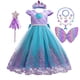 thumbnail image 2 of Disfraz de sirena para niñas, regalo de cumpleaños para niños, vestido de princesa, Purim, vacaciones, Ariel, ropa de fiesta para carnaval, 3-10T Fivean unisex, 2 of 2