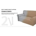 thumbnail image 6 of Easy-Going Super Stretch Sofa Slipcover Non Slip Couch Cover, Sofa Size, Camel, 6 of 7