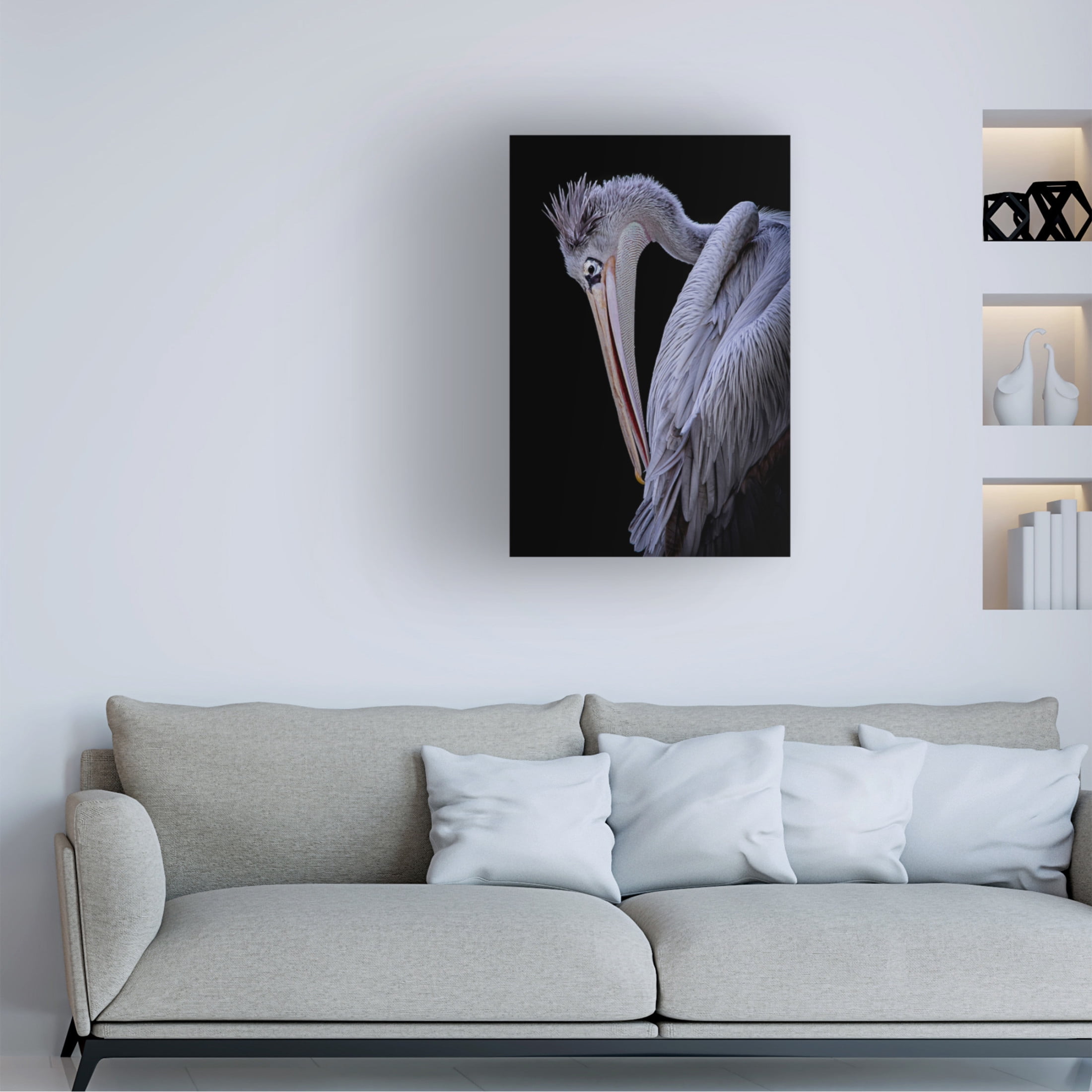 Trademark Fine Art Hardik Pandya  Untitled Canvas Wall Art