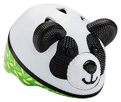 TuffNutZ Credz Punk Panda Kids Childs 3D Protective Bicycle Bike Safety Helmet 