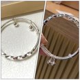 thumbnail image 2 of Pulsera de muñeca DIY, pulsera ajustable sencilla, brazalete minimalista para mujer, 2 of 7