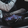 thumbnail image 3 of Yuyamidu Bling Butterfly Car Center Console Cover with Side Pockets Non-Slip Car Arm Rest Cover Pad Soft Auto Armrest Cover Vehicle Interior Accessory Fit for Most Vehicles, 3 of 7