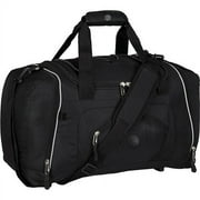 20" Protege Brand Adult Organizer Duffel Bag, Black