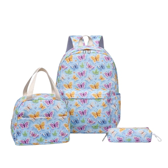 Versatile Student Backpack : Large Capacity Daypack With Insulated Lunch Tote And Portable Pencil for Daily Commute And Campus Use