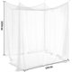 thumbnail image 2 of Mosquitera para exterior, mosquitera para jardín, mosquitera para cama doble, mosquitera interior cuadrada móvil para balcones, pérgolas, piscinas, patios, jardines y camping-220*200*200cm JM, 2 of 5