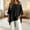 Black, variant on WCJM Summer Boho Lightweight Cold Shoulder Blouse Women Half Sleeve Asymmetric Batwing Loose Fit Layered Spring Daily Casual Shirt