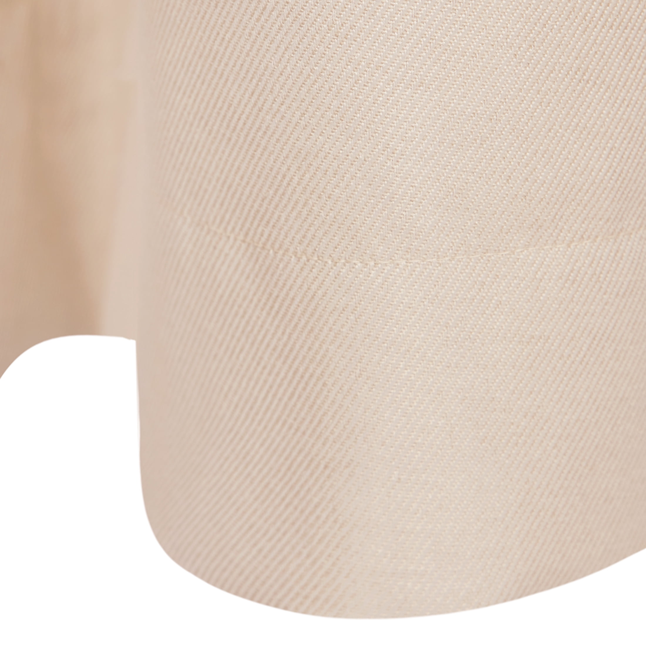 Mainstays Beige Solid Blackout Grommet Single Curtain Panel, 30" W x 63" L