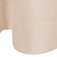 thumbnail image 6 of Mainstays Beige Solid Blackout Rod Pocket with Back Tabs Curtain Panel Pair, Set of 2, 30" W x 84" L, 6 of 10