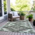 thumbnail image 3 of Dalyn Rugs Machine Washable Indoor/Outdoor Chantille Mint 3' x 5' Rug, 3 of 9