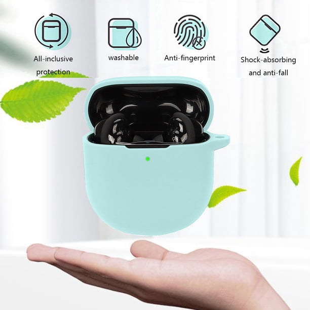 Soporte Para Auriculares Funda de silicona para auriculares con gancho para Bose QuietComfort Earbuds II (verde)